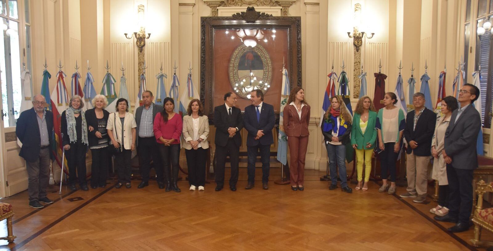 El Salón de la Bandera fue escenario del acto con que se recordó en Jujuy el Día Mundial del Urbanismo.