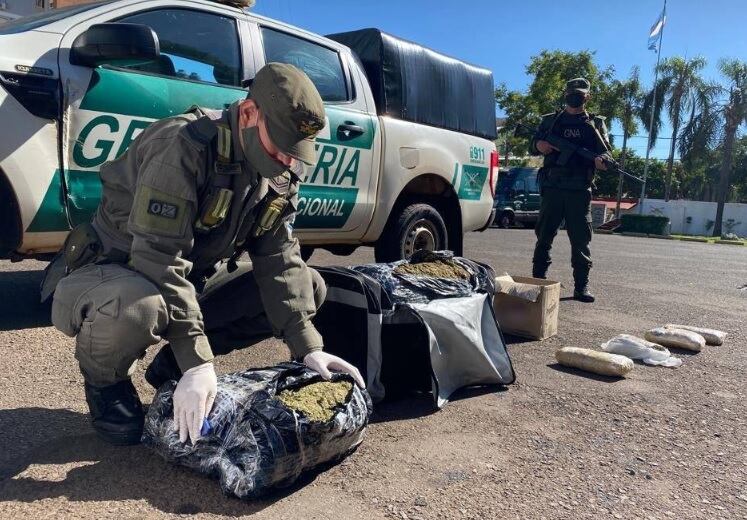 Secuestran casi 50 kilogramos de marihuana en un inquilinato de Posadas.