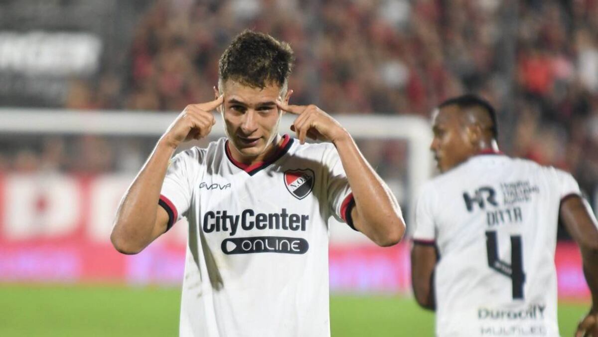Ramiro Sordo sigue levantando vuelo en Newell’s con su primer doblete