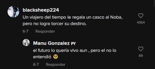 El estremecedor video de El Noba usando un casco que le regaló un fan: “Las señales de la vida”