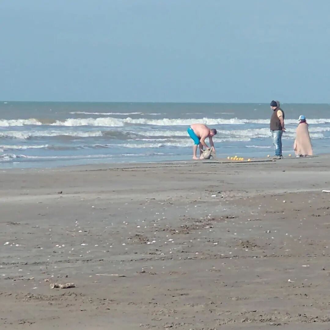 El hecho ocurrió en una playa de Mar del Tuyú