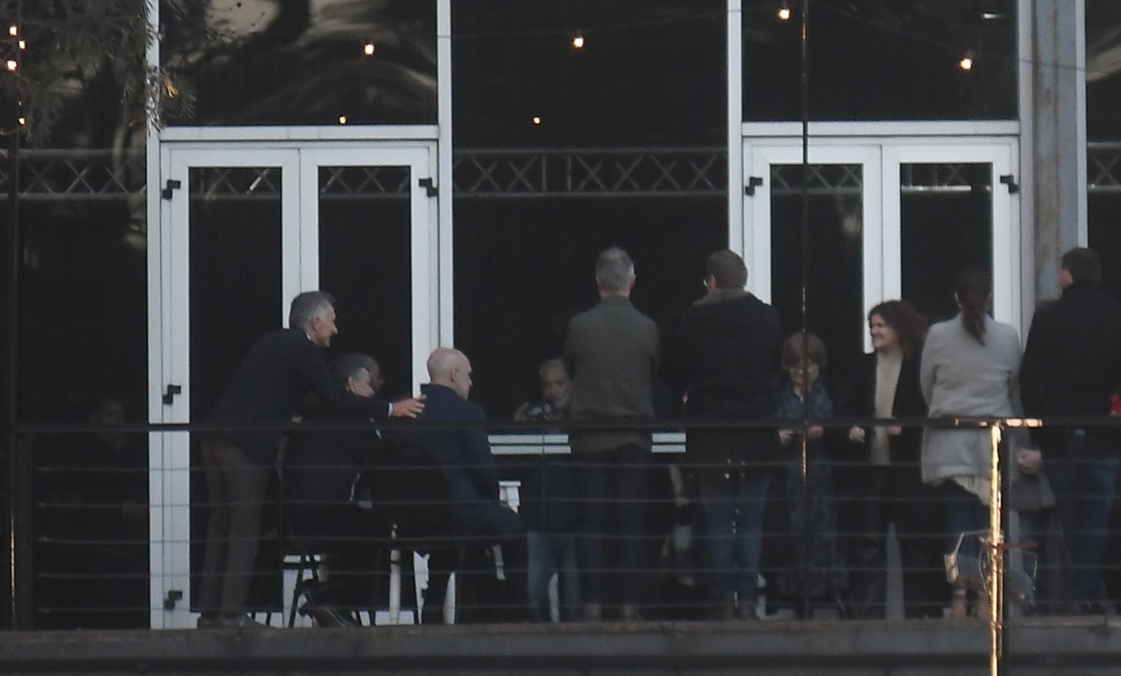 Larreta y Bullrich esperarán juntos los resultados del domingo en Parque Norte (Foto: Federico López Claro)