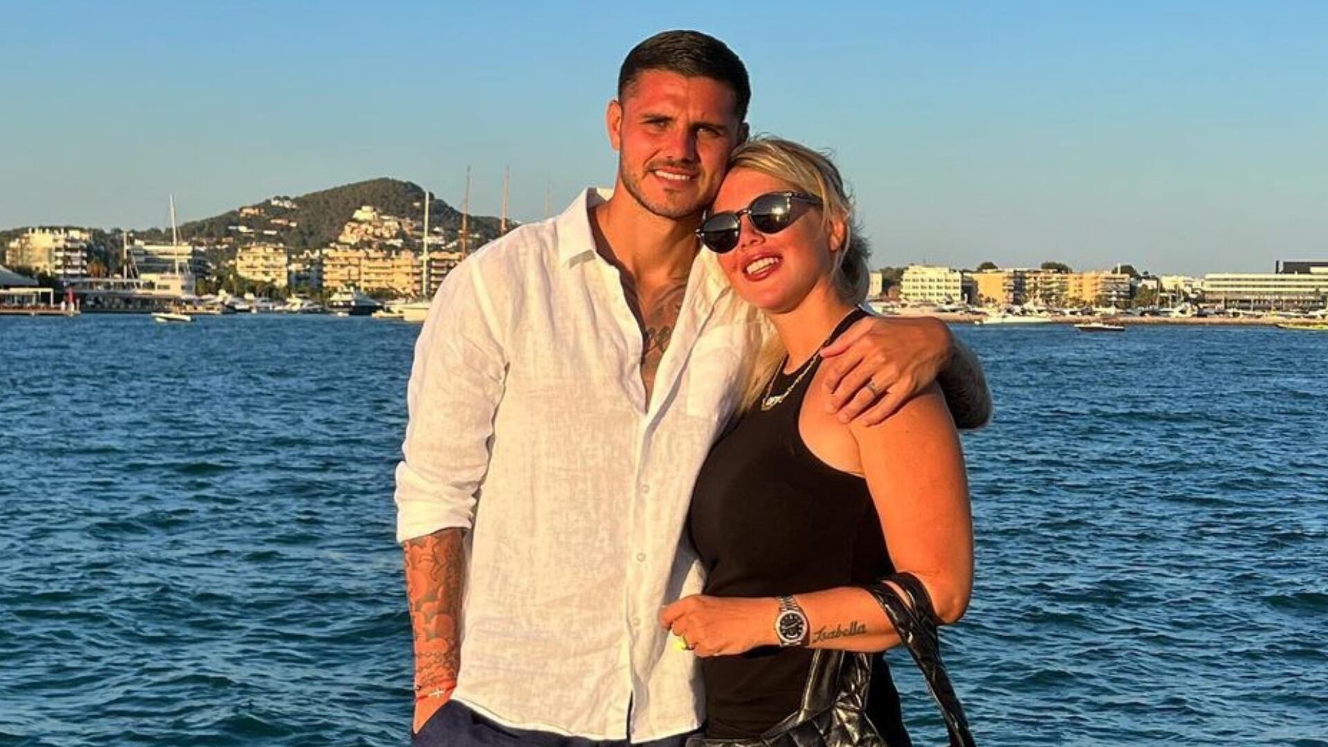 Wanda Nara y Mauro Icardi posaron juntos y revolucionaron Instagram