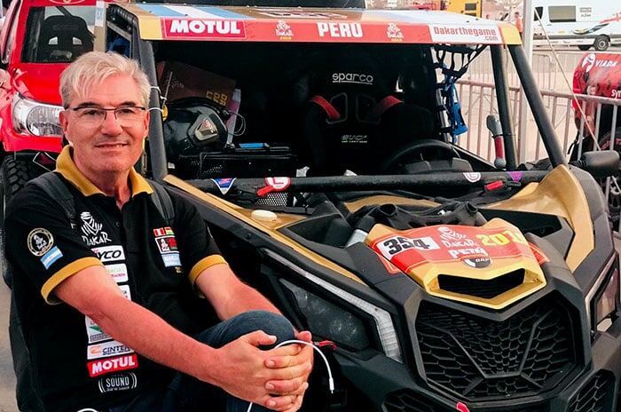 Omar Gándara, un incondicional del Rally-Raid, presente en el SARR 2025.