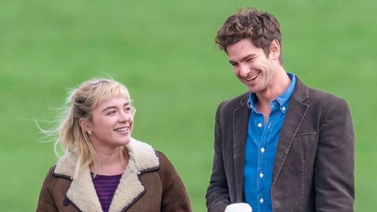 Primeros vistazos de "We Live in Time", la nueva película de Andrew Garfield y Florence Pugh.