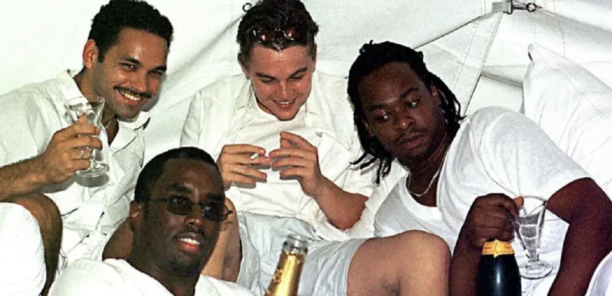 Revelan fotos de Sean Diddy Combs y sus fiestas secretas con Leonardo DiCaprio