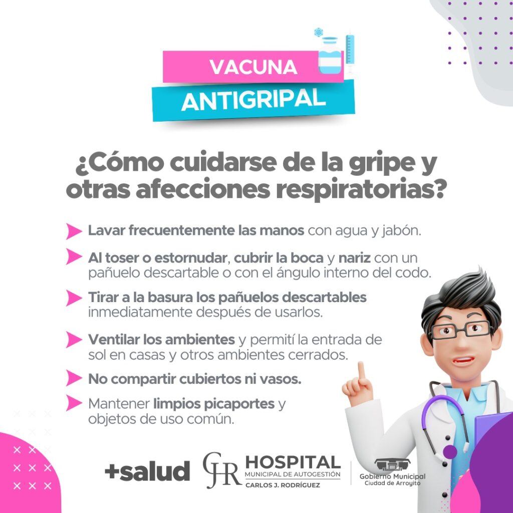 Información Municipal Gripe en Arroyito