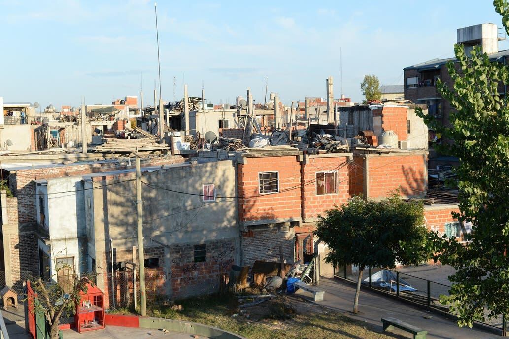 Imágenes de la zona del Bajo Flores, donde sucedió este intento de robo por parte de ladrones armados.