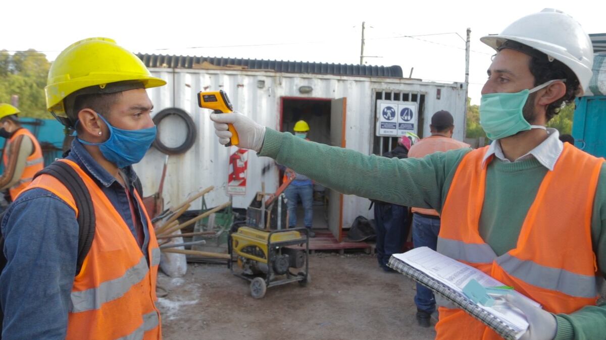 Piden extremar las medidas sanitarias en obras en construcción