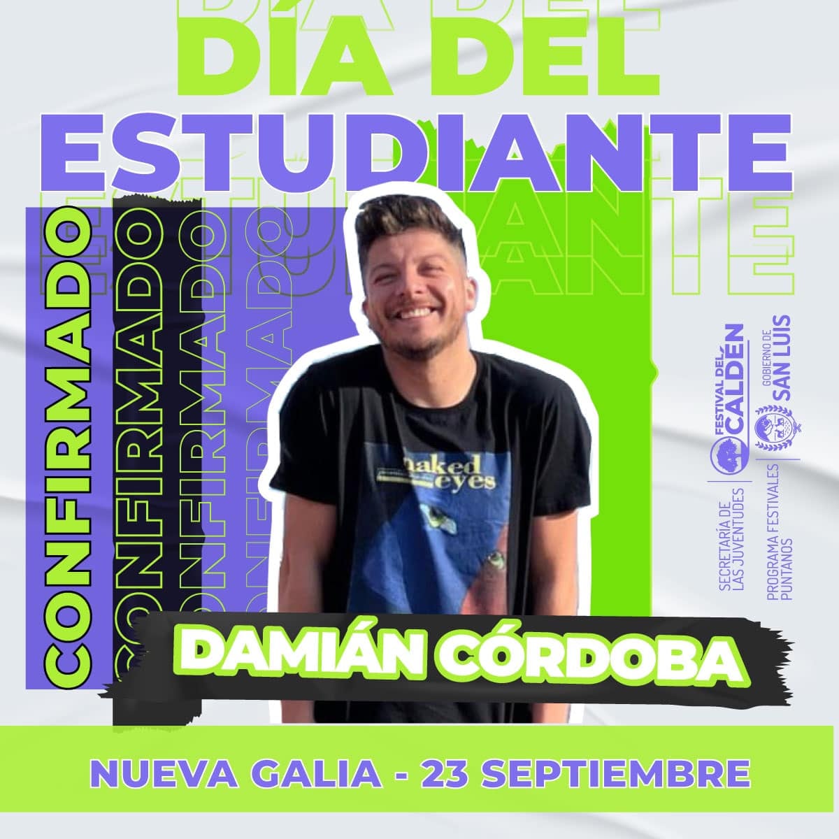 Damián Córdoba en Nueva Galia