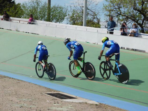 Ciclismo de pista. Juveniles de San Luis