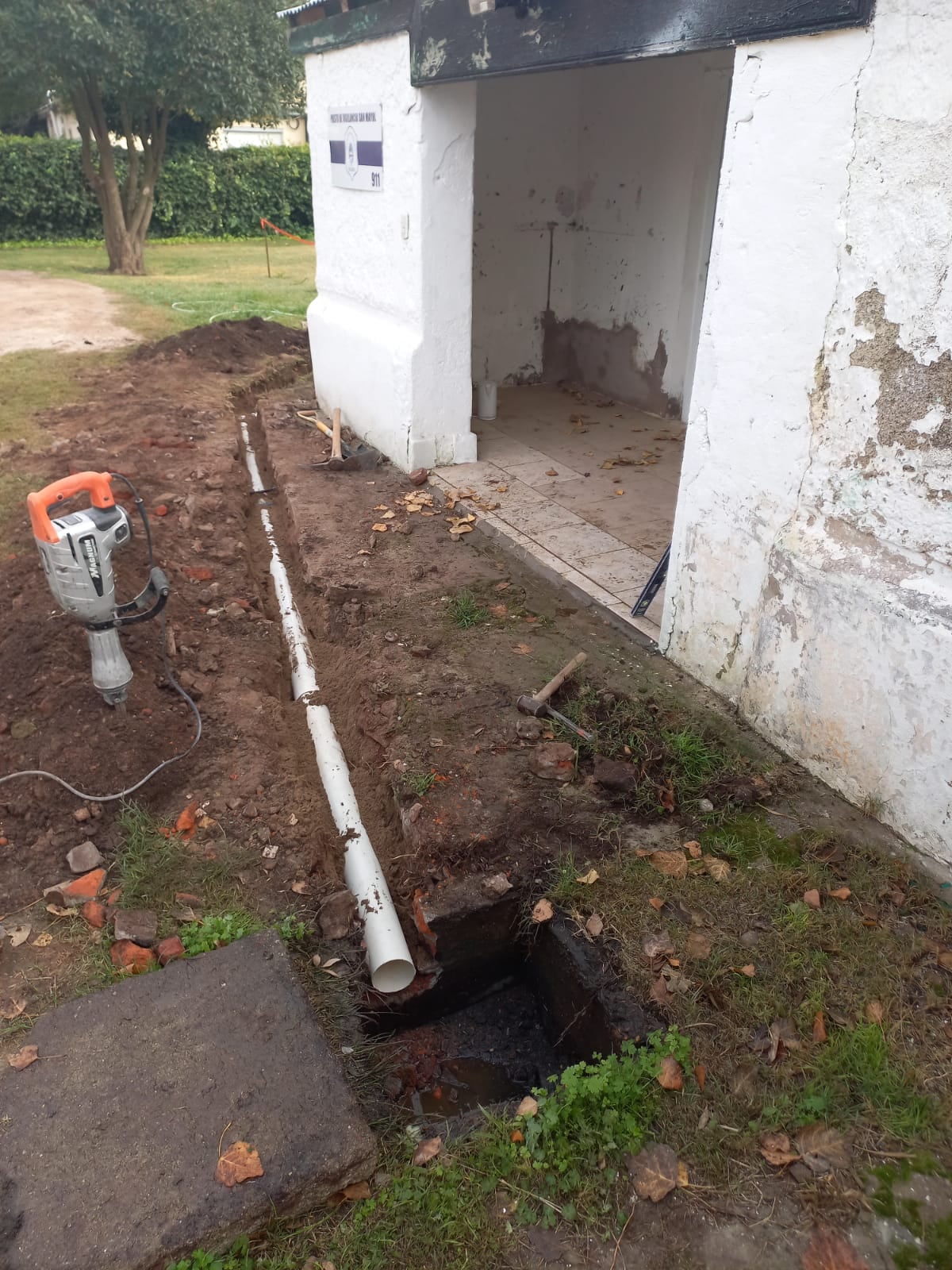 Diversos trabajos se están realizando en la localidad de San Mayol