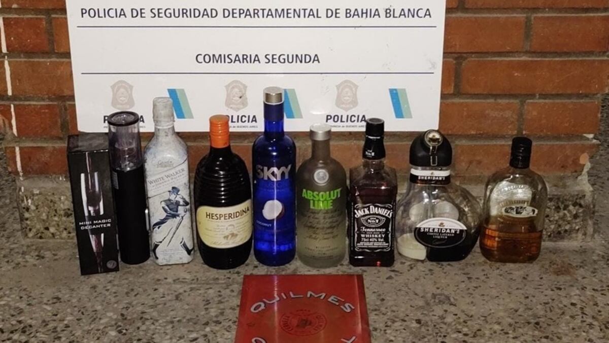 Robó botellas de una vinería y fue detenido