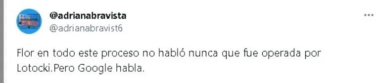 El tuit que empezaba a destapar lo que no se sabía de Flor de la V