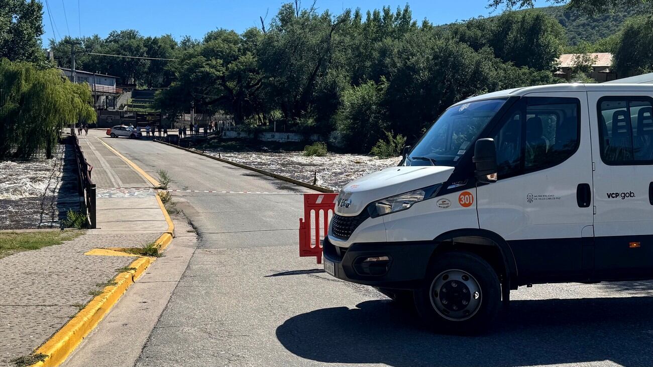 Crecida de los ríos en las sierras de Córdoba.(La Voz)