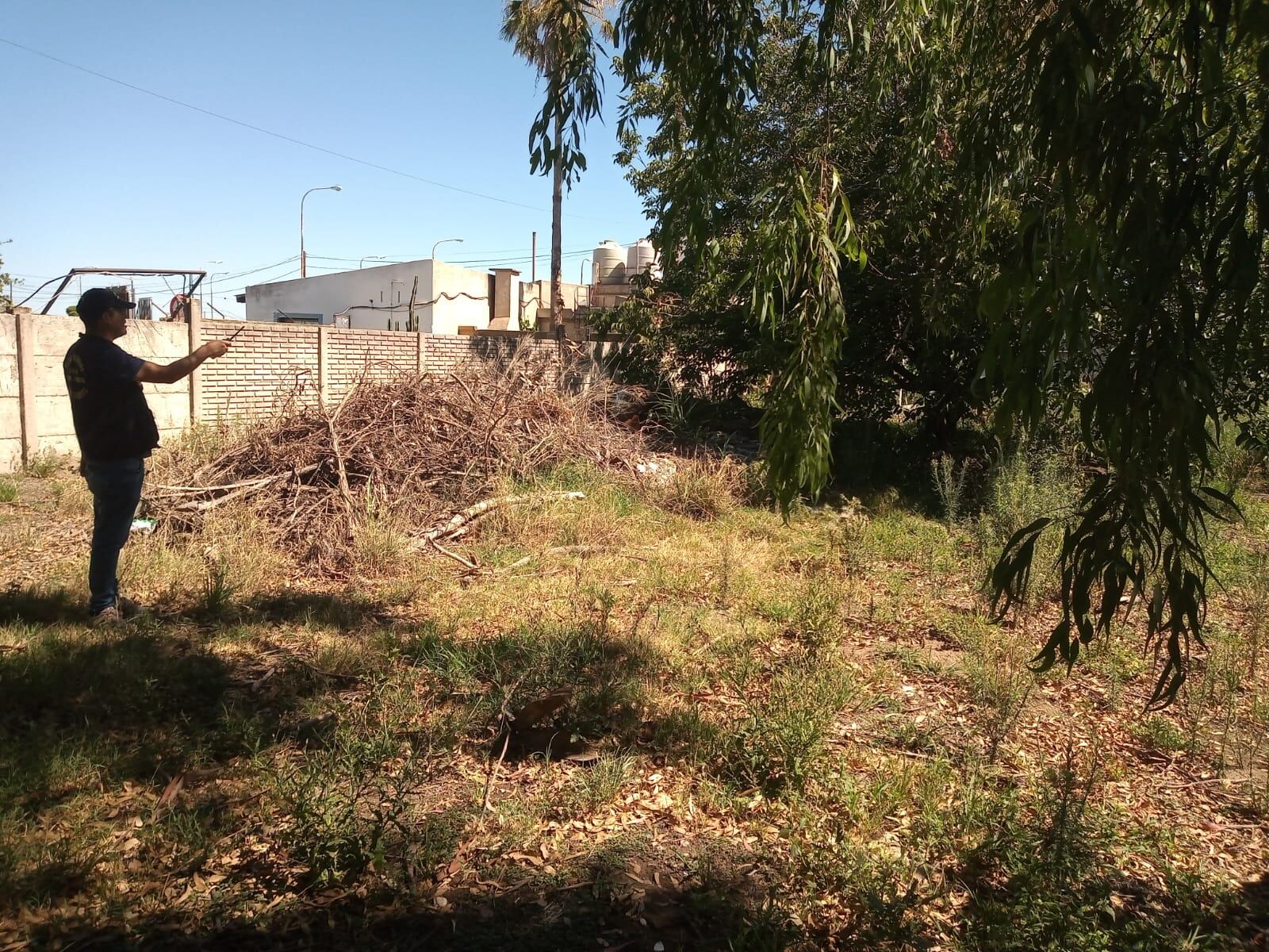 Sur de Córdoba. “Peinaron” la zona en la búsqueda de Sofía Bravo (Gentileza).