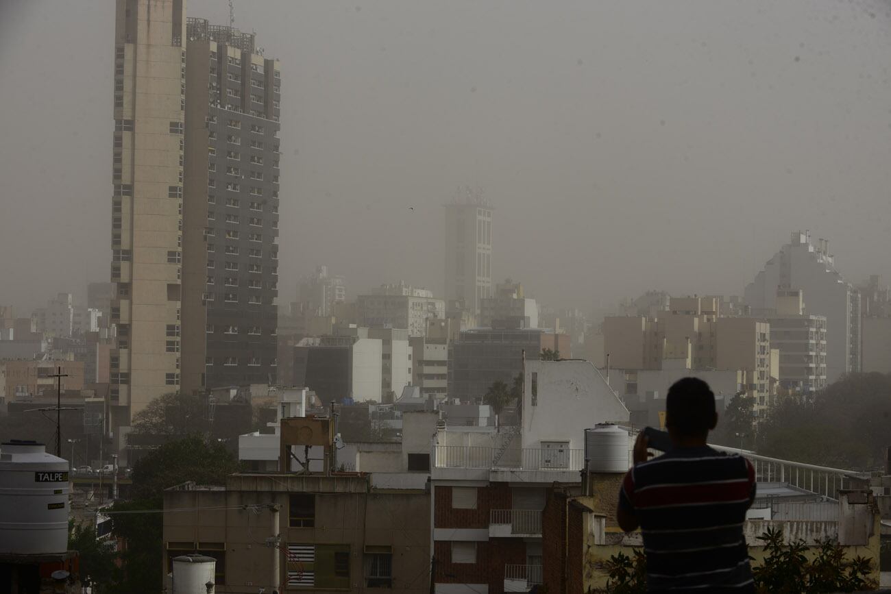 Intensas ráfagas de viento se desatarán sobre la ciudad de Córdoba.