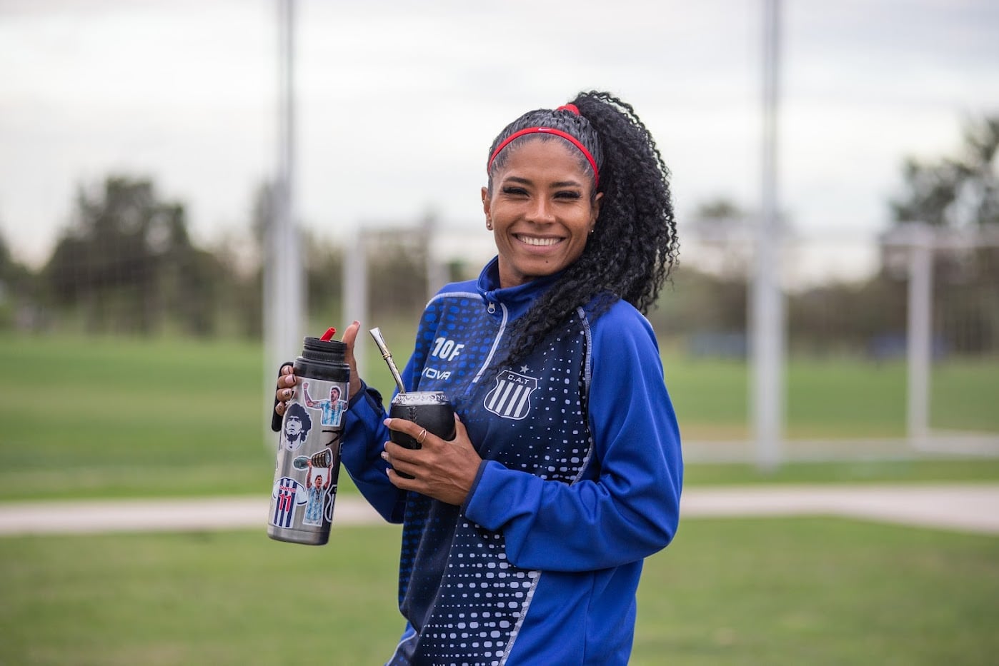 Cleo Santos, goleadora del equipo femenino del Matador.