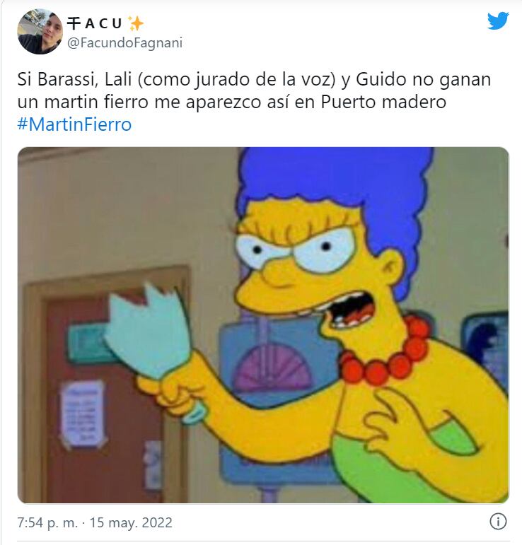 Los mejores memes de los Martín Fierro