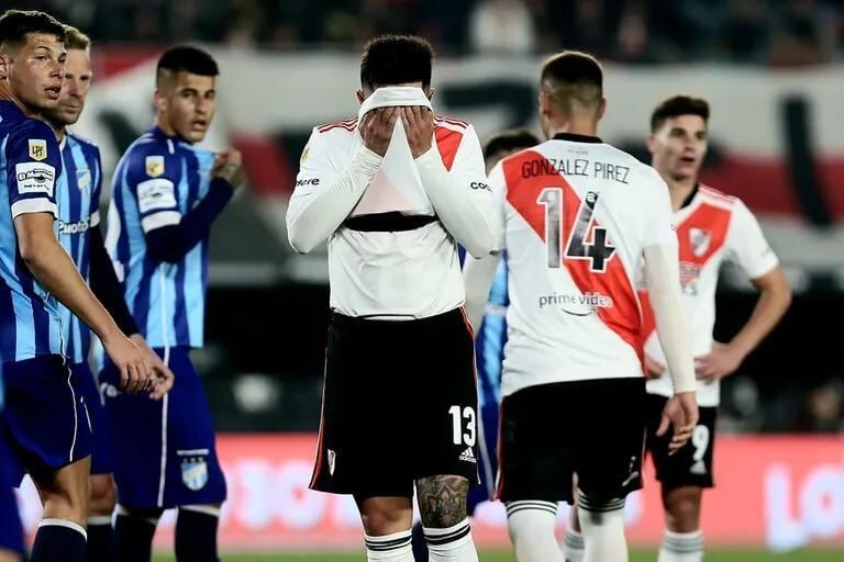 River acumula tres partidos consecutivos sin poder convertir un gol.