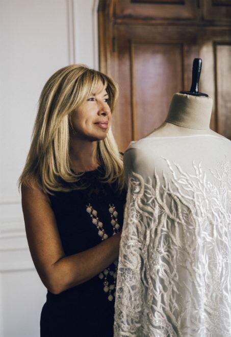 Ella es la renombrada diseñadora del vestido de Belén Francese.