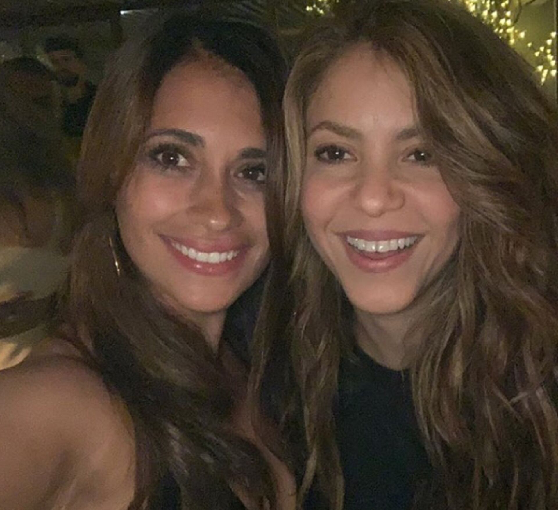 Antonela Roccuzzo y Shakira.