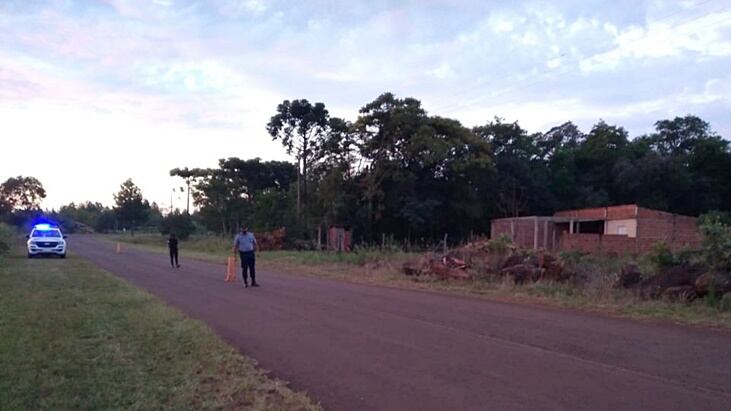 Siniestro fatal en Mojón Grande: un hombre perdió la vida