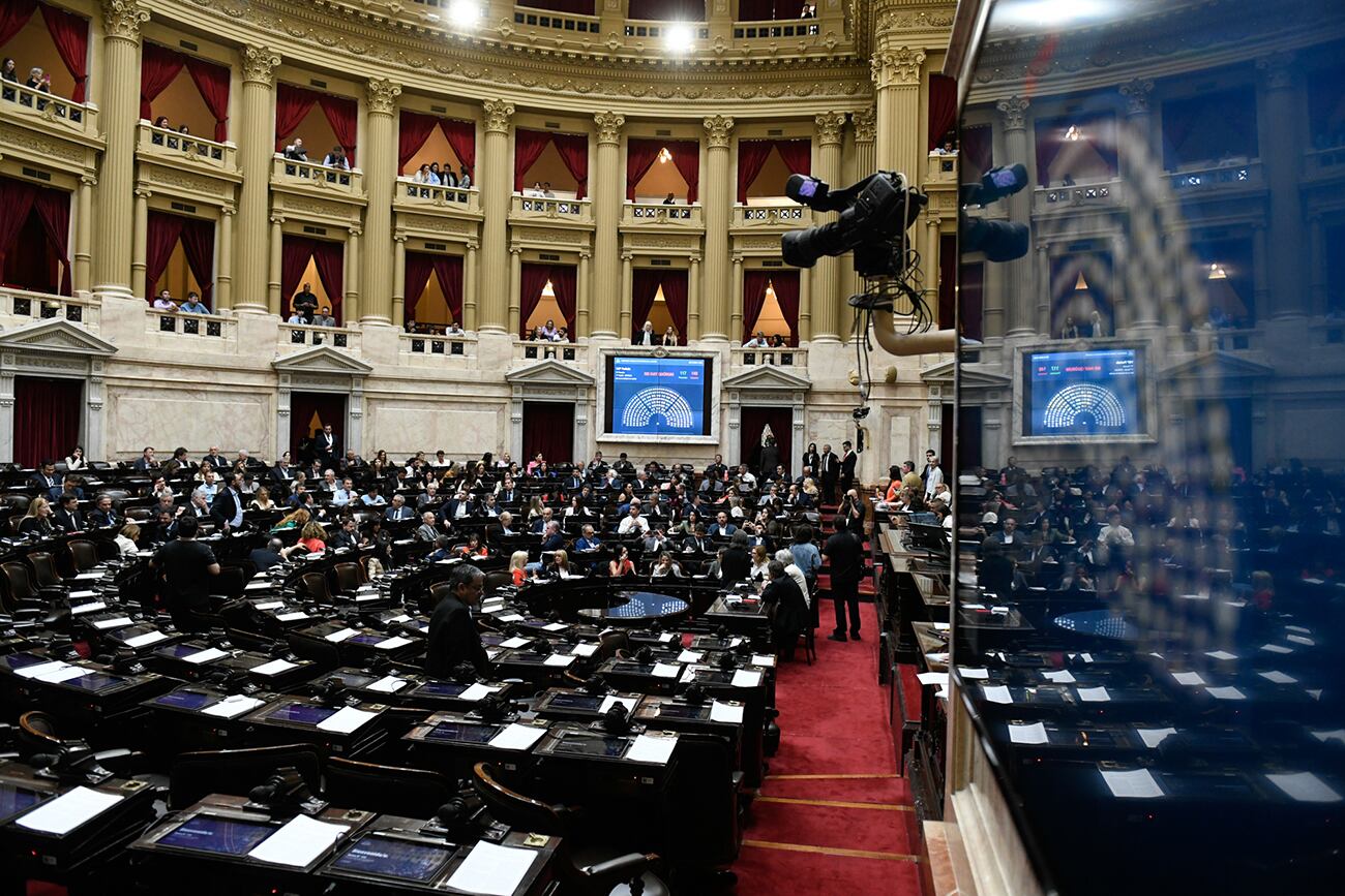 No tuvo quórum la sesión de la UCR para tratar la democratización sindical. (Prensa Diputados)