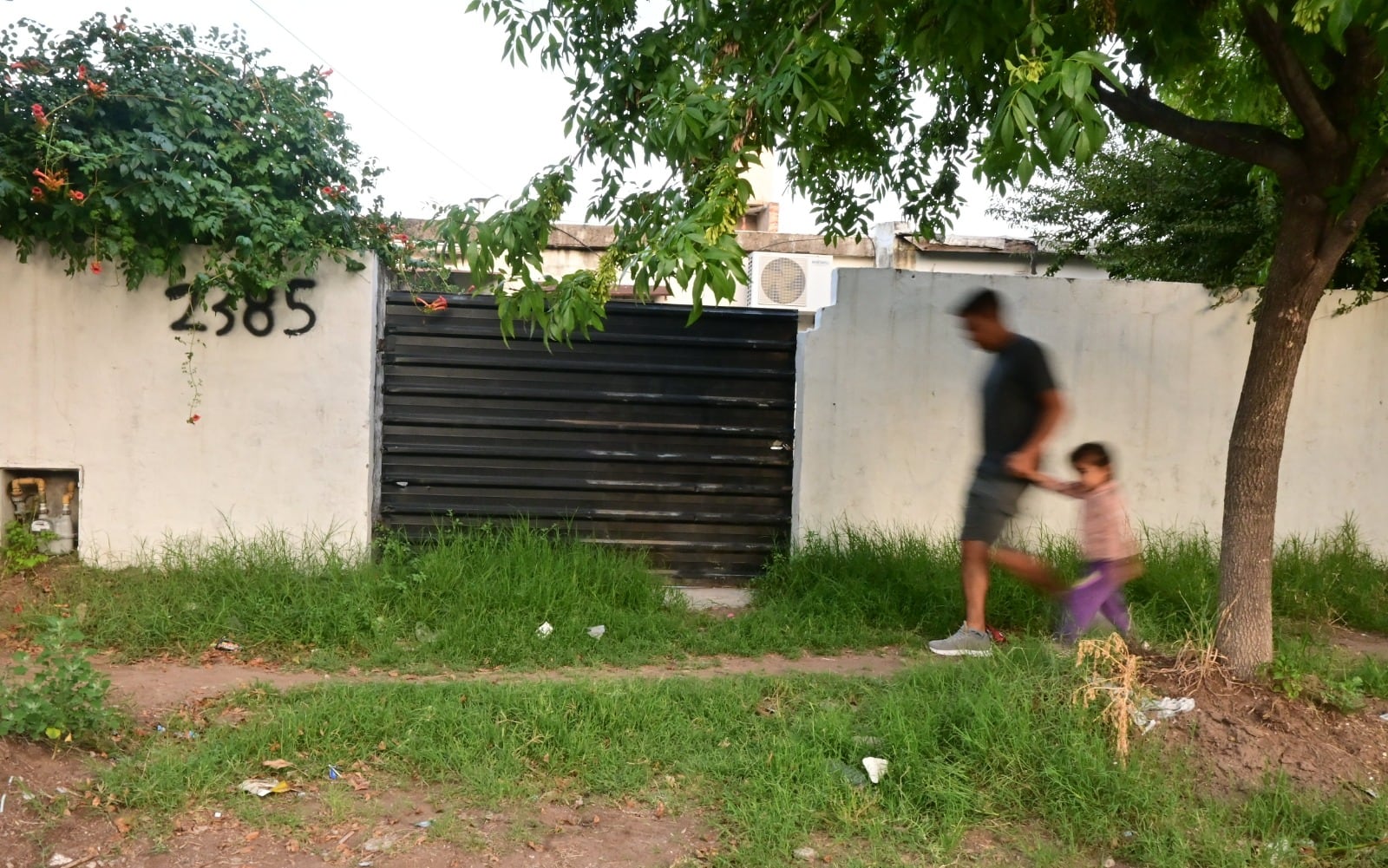 La vivienda donde asesinaron a Lucio Dupuy, ubicada en Santa Rosa.