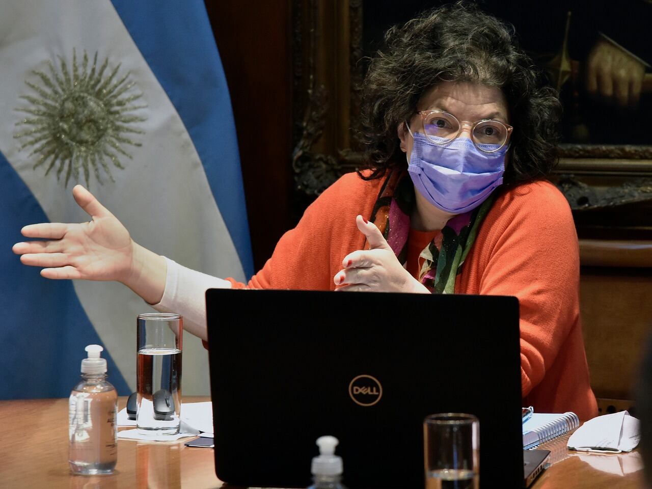 Ministra de Salud, Carla Vizzotti