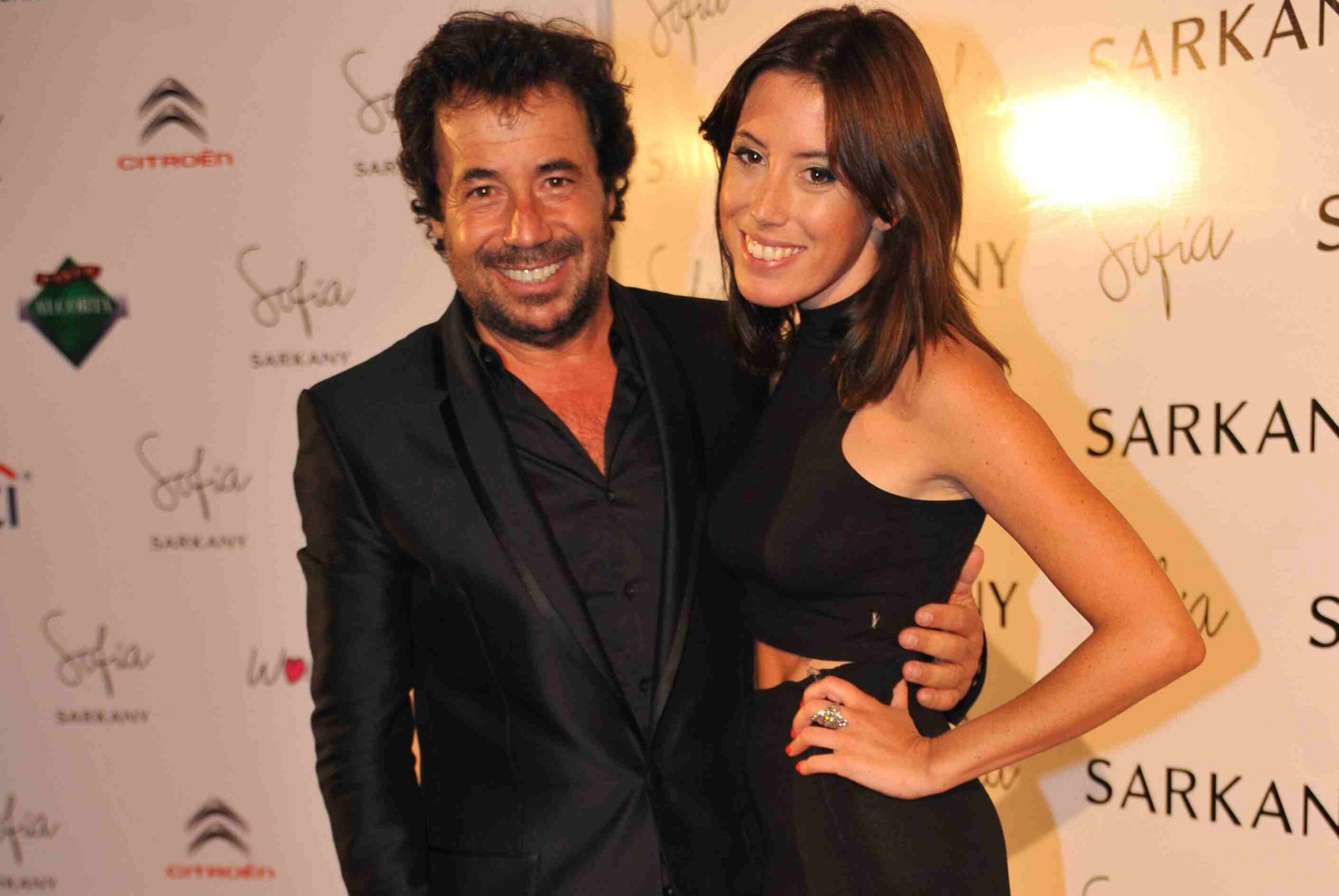 Sofía Sarkany y su papá Ricky -