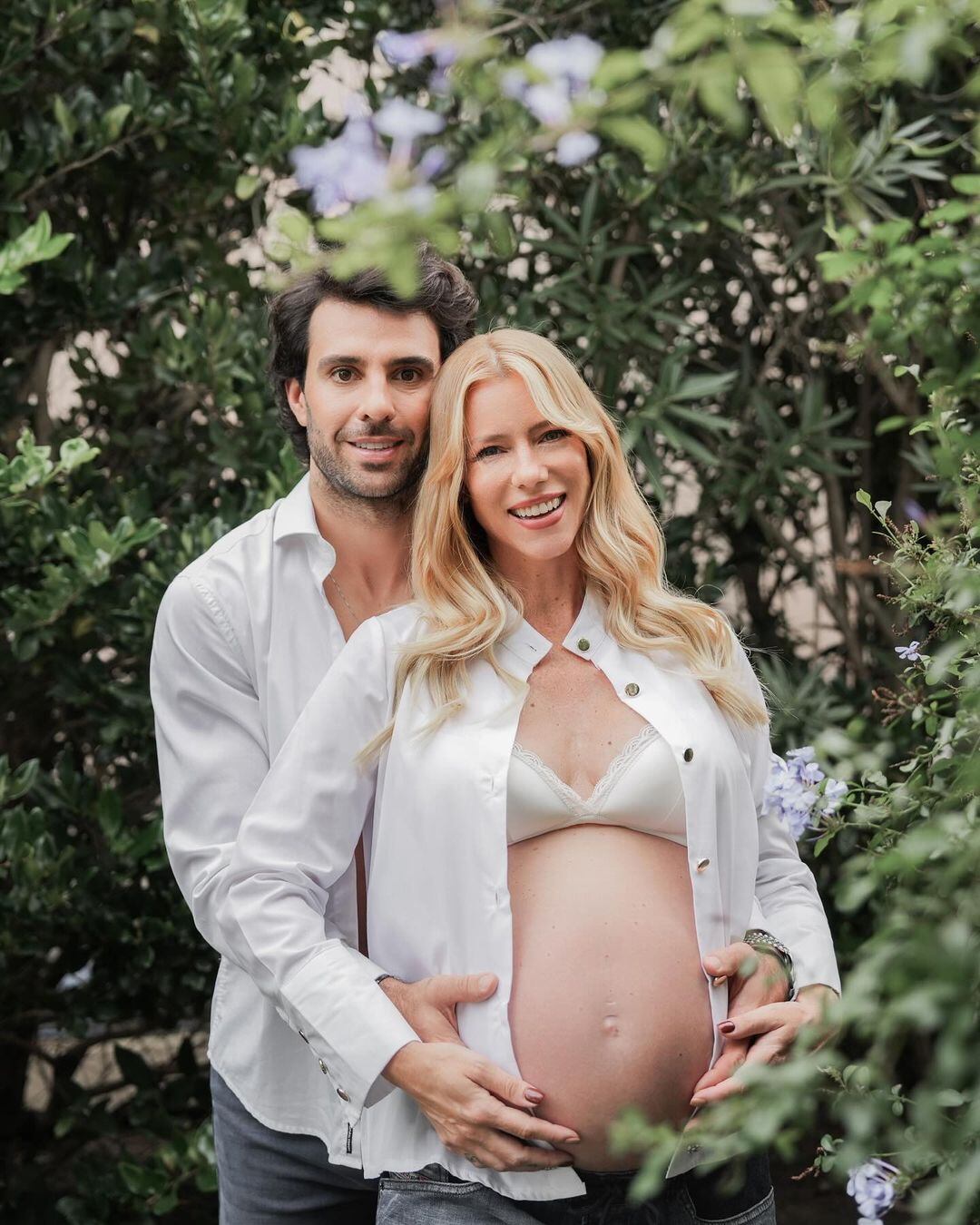 Nicole Neumann y Manu Urcera revelaron el nombre de su hijo. Gentileza Instagram.