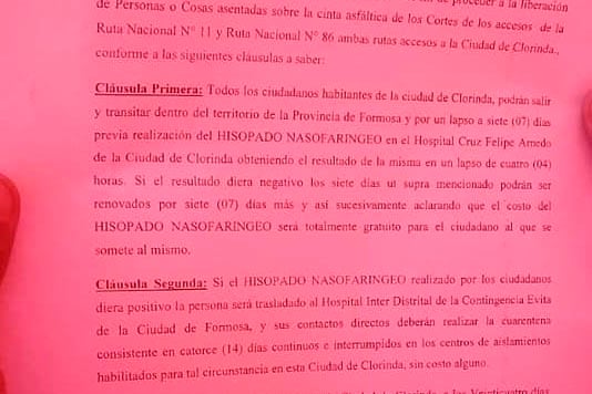 Los manifestantes llegaron a un acuerdo para levantar el corte de ruta