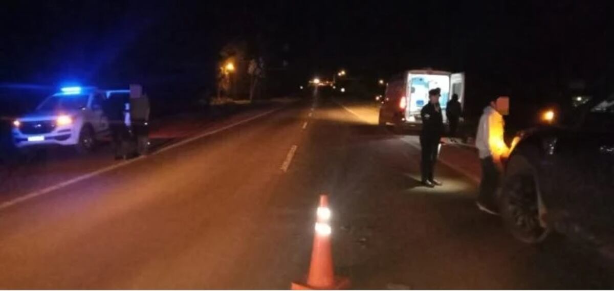 Guaraní: joven falleció tras ser atropellada por una camioneta sobre la ruta 14