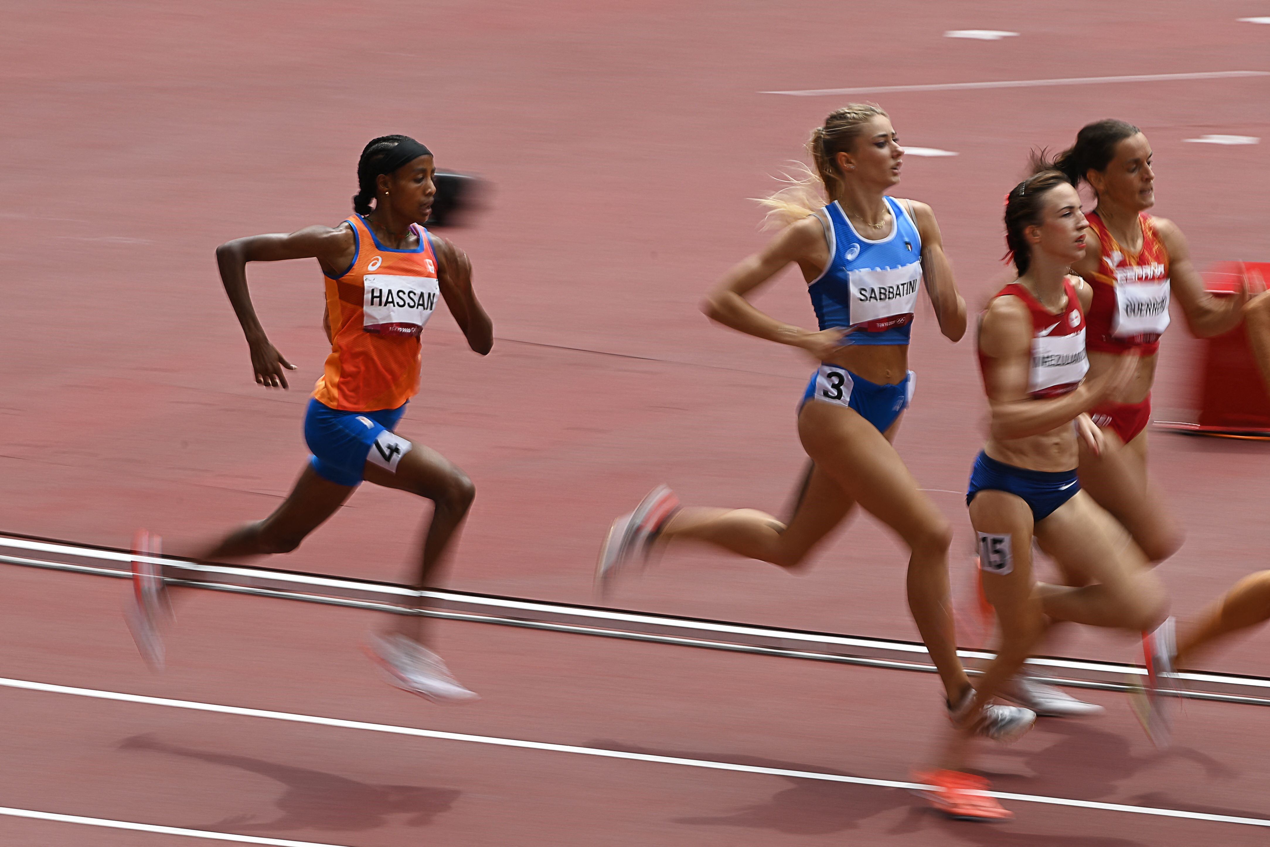 La increíble serie de 1500 metros de Sifan Hassan en Tokio.