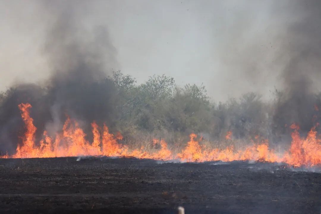 Incendio en El Fuertecito Bomberos Arroyito