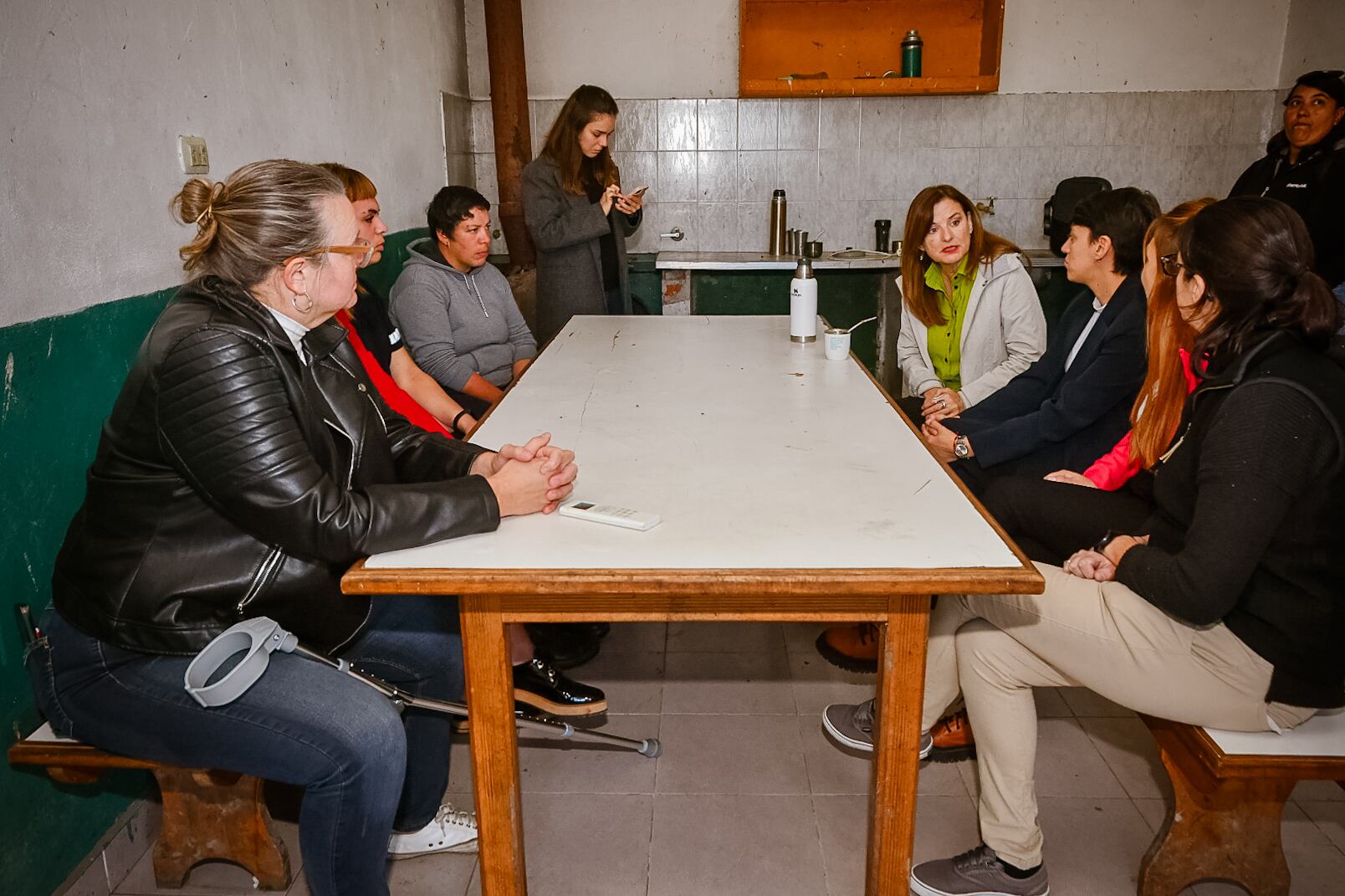 Lucía Gómez recibió a la Ministra de Género y Diversidad de la Provincia