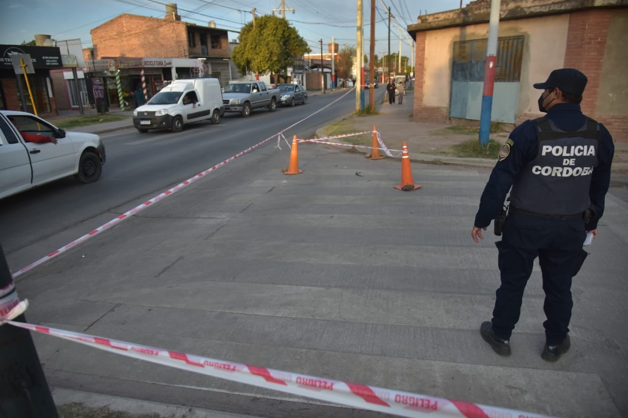 La pelea de tránsito y posterior crimen ocurrió en barrio Las Palmas. (Facundo Luque)