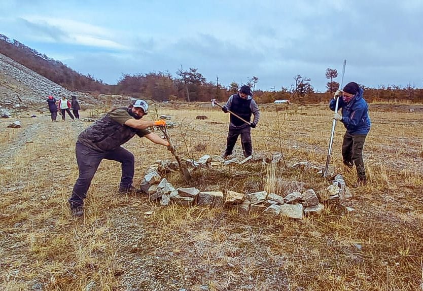 Secretaría de Ambiente avanza en el proceso de restauración de las 13 hectáreas que hoy se encuentran dentro de la Reserva Provincial Río Valdez.