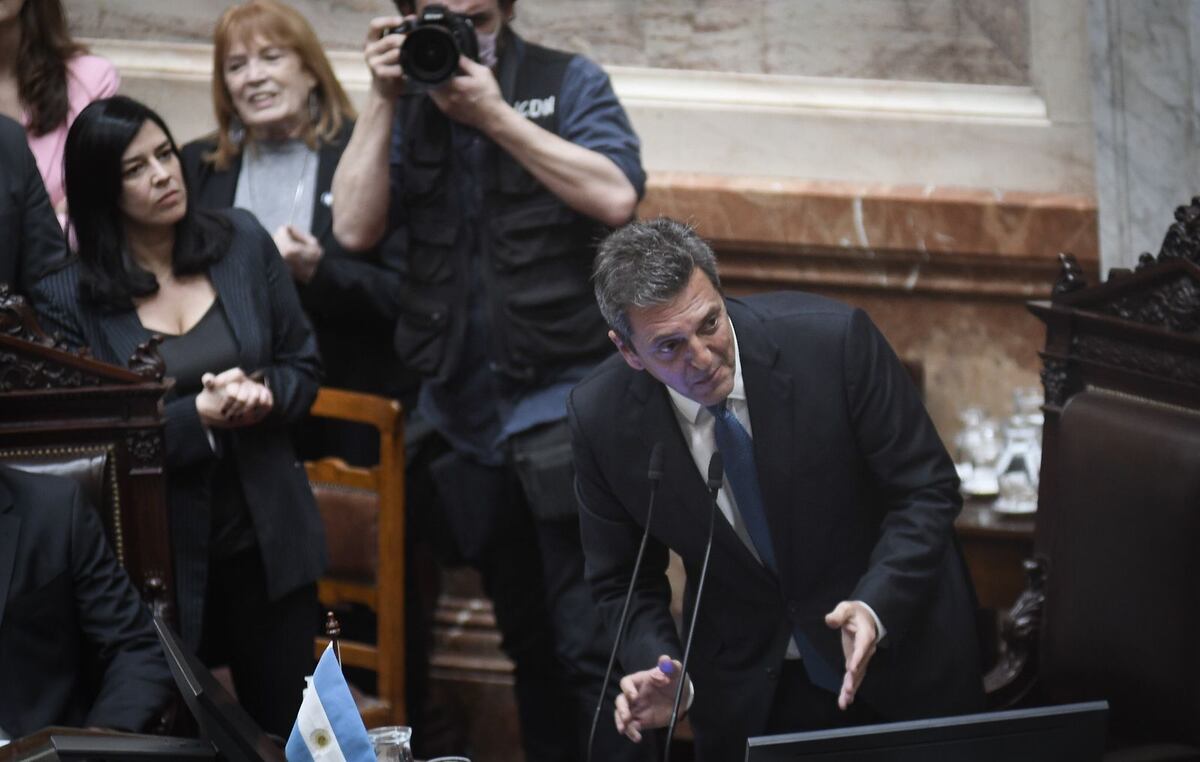 Sergio Massa protagonizó un blooper en su renuncia a la Cámara de Diputados