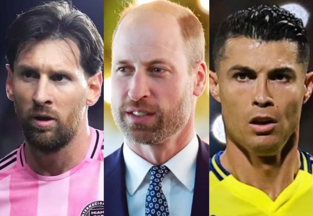 ¿Messi o Cristiano Ronaldo?: la llamativa respuesta del Príncipe William al momento de elegir al mejor jugador
