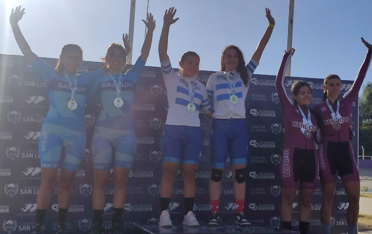 Campeonato Argentino de Pista Junior y Juveniles, disputado en San Luis.