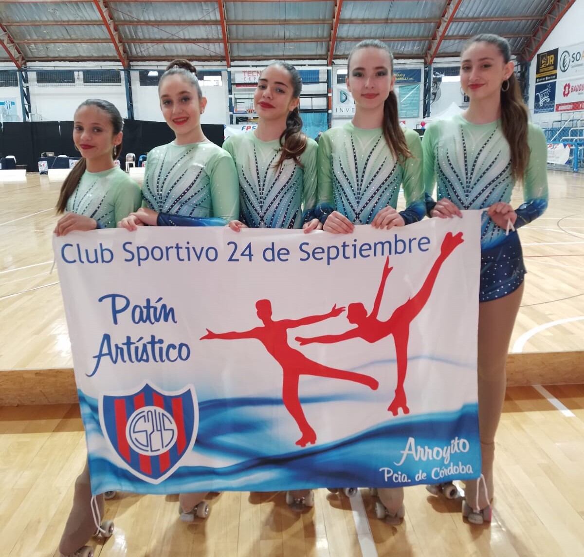 Patinadoras de Club Sportivo 24 de Septiembre