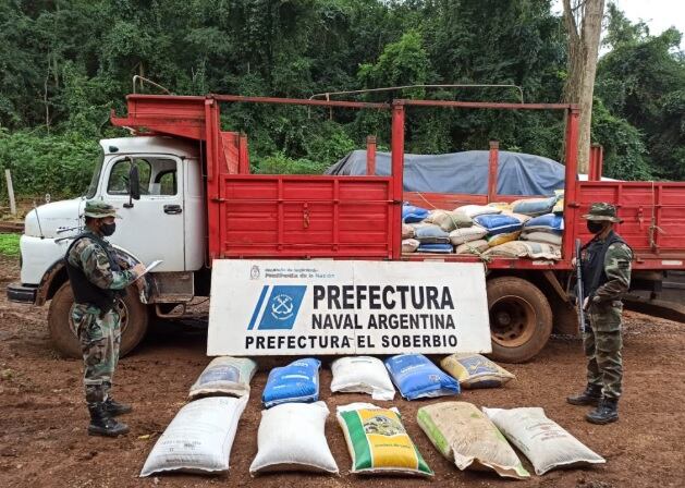 Secuestran soja sin aval aduanero en El Soberbio.