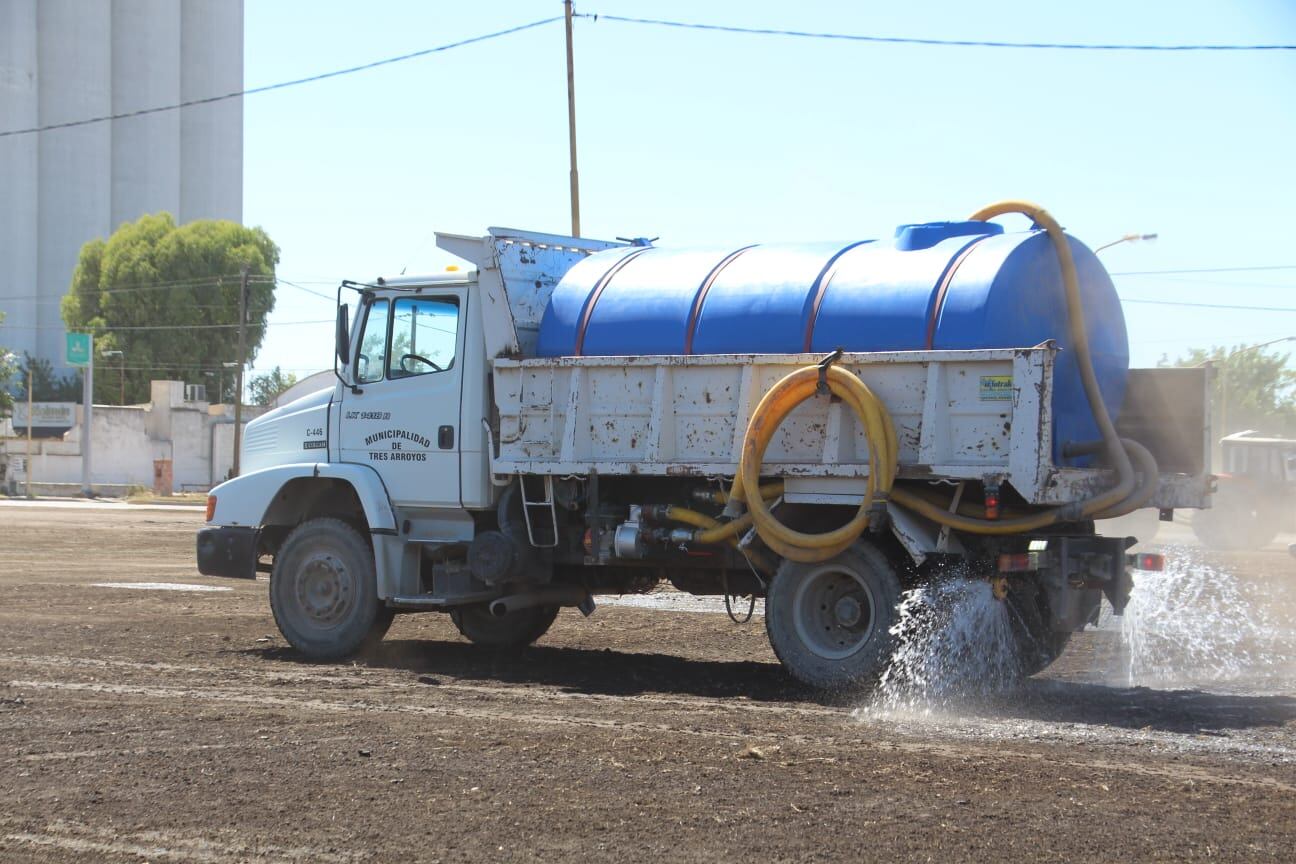 La Municipalidad de Tres Arroyos presentó los nuevos equipos de riego