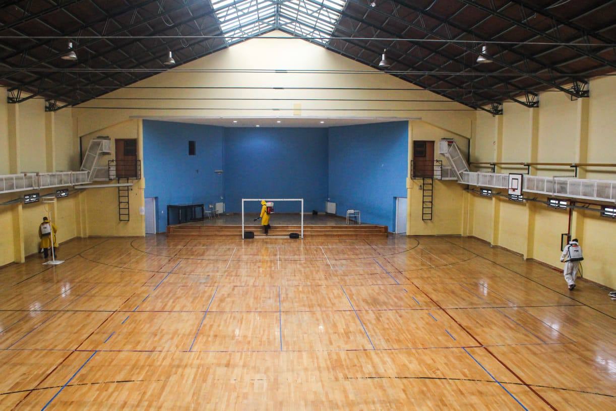 Gimnasio del Colegio Provincial “Ramón Alberto Trejo Noel”.