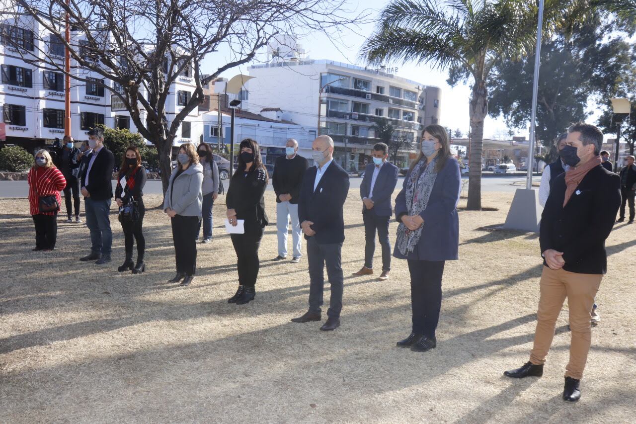 Carlos Paz: Acto por el nuevo aniversario del paso a la inmortalidad del General José De San Martín.