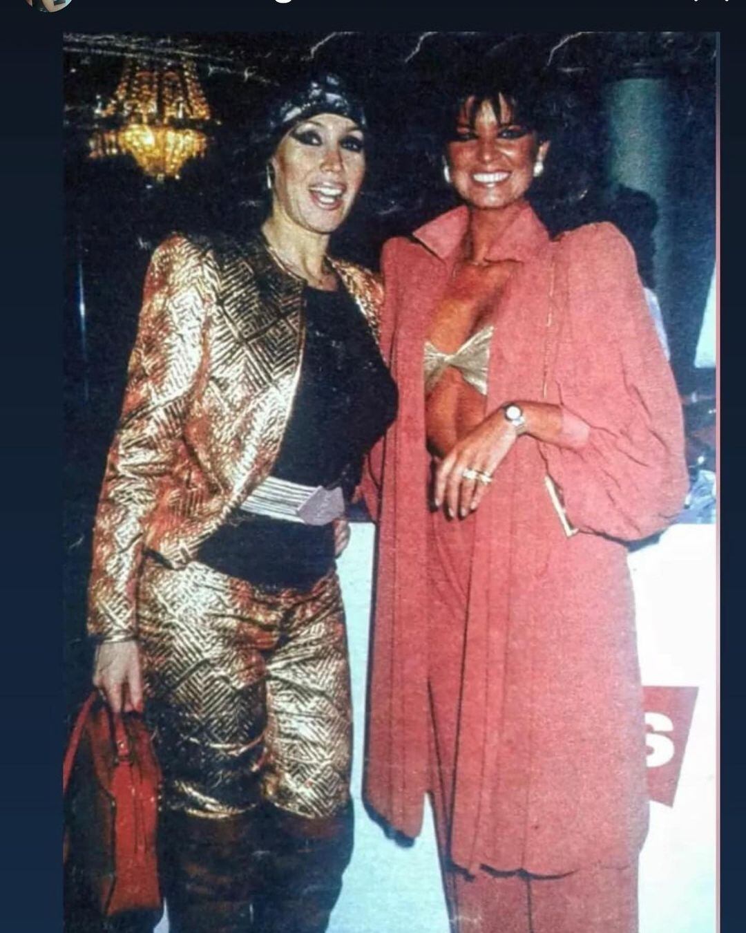 Moria Casán y Adriana Salgueiro