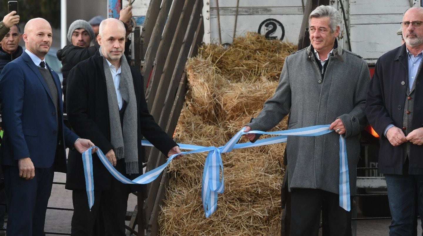 Horacio Rodríguez Larreta criticó al Gobierno por las políticas contra el campo.