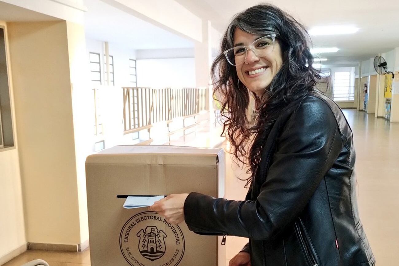 Votó Laura Vilches (Twitter).